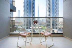 Amazing Studio in Downtown with Burj Khalifa view